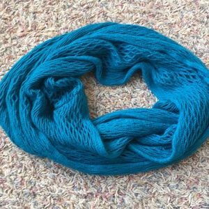 Never worn crocheted infinity scarf